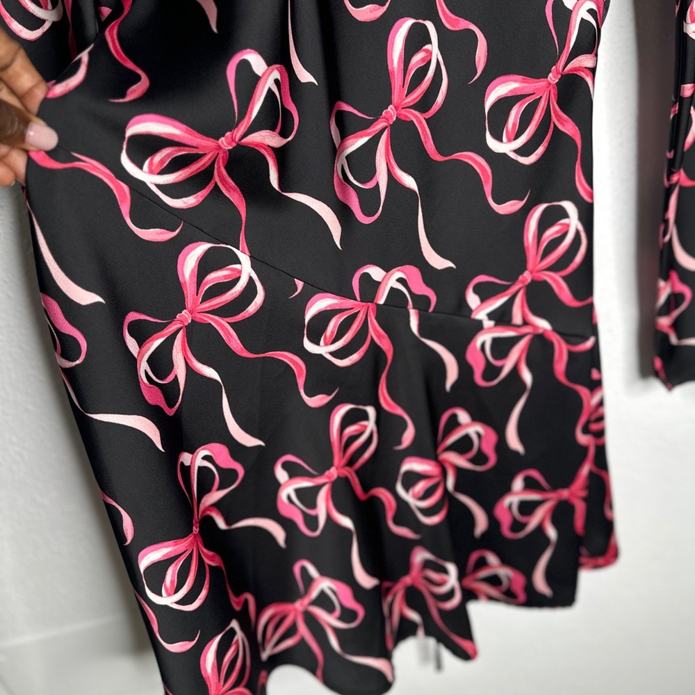 Sfera Collection Black and Pink Dress - Picture 2 of 9